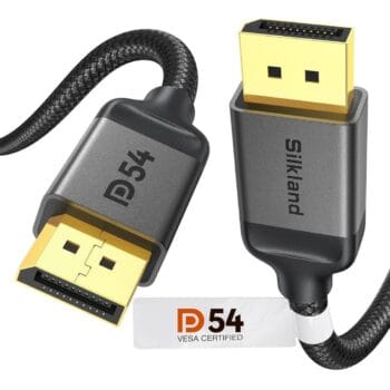 Silkland 16K 2m DisplayPort Cable 2.1 4K@240 Hz/180Hz/360 Hz