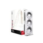 Vaizdo plošktė XFX Quicksilver AMD Radeon RX 9070 XT White Gaming Edition 16GB PCIe 5.0