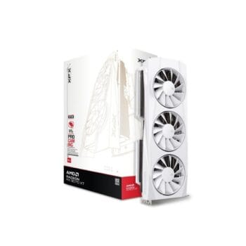 Vaizdo plošktė XFX Quicksilver AMD Radeon RX 9070 XT White Gaming Edition 16GB PCIe 5.0