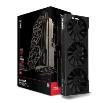 Vaizdo plokštė XFX Swift AMD Radeon RX 9070 XT 16GB Triple Fan Gaming Edition PCIe 5.0 (RX-97TSWF3B9)