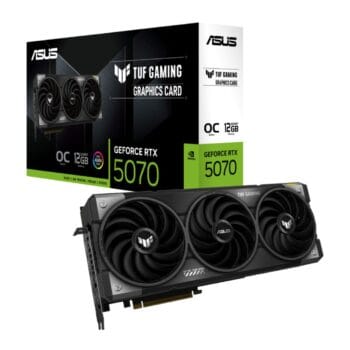 Vaizdo ploškė ASUS TUF Gaming GeForce RTX 5070 12GB GDDR7 OC (TUF-RTX5070-O12G-GAMING)