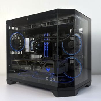 Stacionarus žaidimų-darbo kompiuteris Ryzen 5 9600X B850M WIFI7 32GB DDR5 1TB NVMe SSD RTX 5070 12GB (P835)
