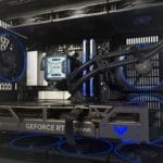 Stacionarus žaidimų-darbo kompiuteris Ryzen 5 9600X B850M WIFI7 32GB DDR5 1TB NVMe SSD RTX 5070 12GB (P835) - Image 4