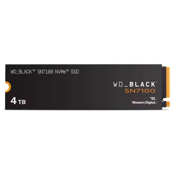 WD Black SN7100 NVMe 4TB M.2 PCIe Gen4 SSD iki 7000MB/s (WDS400T4X0E-00CJA0) - Image 1