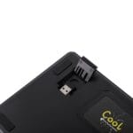 Žaidimų Klaviatūra Mechaninė AJAZZ AK980 98% ARGB HotSwap Belaidė BT5.0 USB-C 2.4GHz su TFT ekranu (Grey) - Image 3