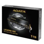 ADATA LEGEND 900 PCIe Gen4 x4 M.2 NVMe SSD 2280, 1TB iki 7000MB/s
