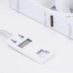 Korpuso aušintuvas Thermalright 120mm TL-M12QRW X3 (BALTI) INFINITY MIRROR ARGB EASY CONNECT FAN Atvirkštiniai (Reverse) - Image 4