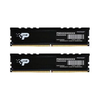 PATRIOT SIGNATURE PREMIUM DDR5 32GB (2x16GB) 5600MHz CL46 (PSP532G5600KH1)