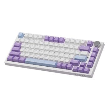 Žaidimų Klaviatūra Mechaninė AJAZZ AK820 75% ARGB HotSwap USB-C (Sea Salt Purple)
