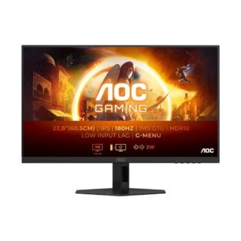 Žaidimų monitorius AOC AGON 24G4XE 24"  IPS 180Hz FHD (1080p) 1ms