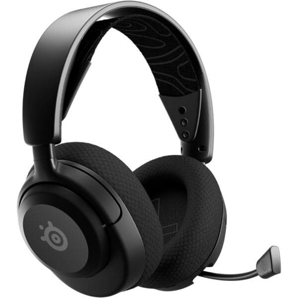 Žaidimų ausinės SteelSeries Arctis Nova 5 Belaidės (Wireless) Juoda 60H Battery Life 2.4GHz or BT ClearCast Gen2.X-Mic - Image 1