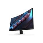 Lenktas (Curved) Žaidimų monitorius GIGABYTE GS27QCA EK 27” QHD (1440p) VA 180Hz 1ms 1500R