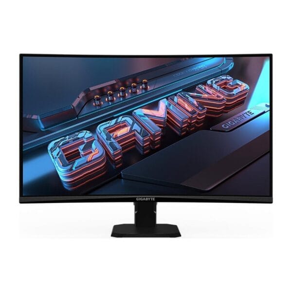 Lenktas (Curved) Žaidimų monitorius GIGABYTE GS27QCA EK 27” QHD (1440p) VA 180Hz 1ms 1500R - Image 2