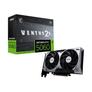 Vaizdo plokštė MSI GeForce RTX 5060 8G VENTUS 2X OC 8GB PCIe 5.0