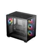 Kompiuterio korpusas DeepCool CG530 Midi Tower 4F  Black (R­CG530­BKADA4­G­1) - Image 4
