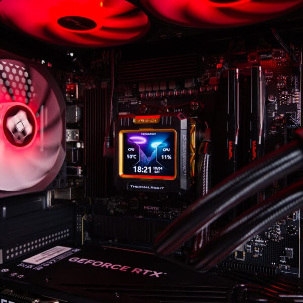 Stacionarus žaidimų-darbo kompiuteris Ryzen 7 7800X3D B850M WIFI 32GB DDR5 1TB NVMe SSD RTX 5070 12GB (P865) - Image 2