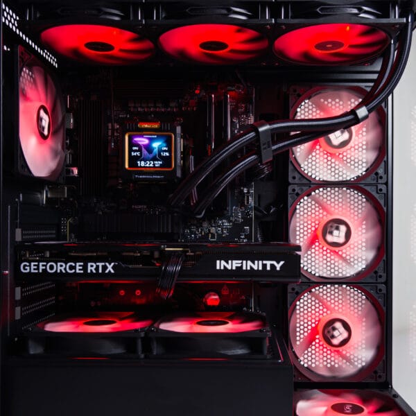 Stacionarus žaidimų-darbo kompiuteris Ryzen 7 7800X3D B850M WIFI 32GB DDR5 1TB NVMe SSD RTX 5070 12GB (P865) - Image 5