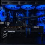 (P864) Stacionarus žaidimų-darbo kompiuteris Ryzen 7 7800X3D B850M WIFI 32GB DDR5 1TB SSD RX 9070 16GB - Image 3