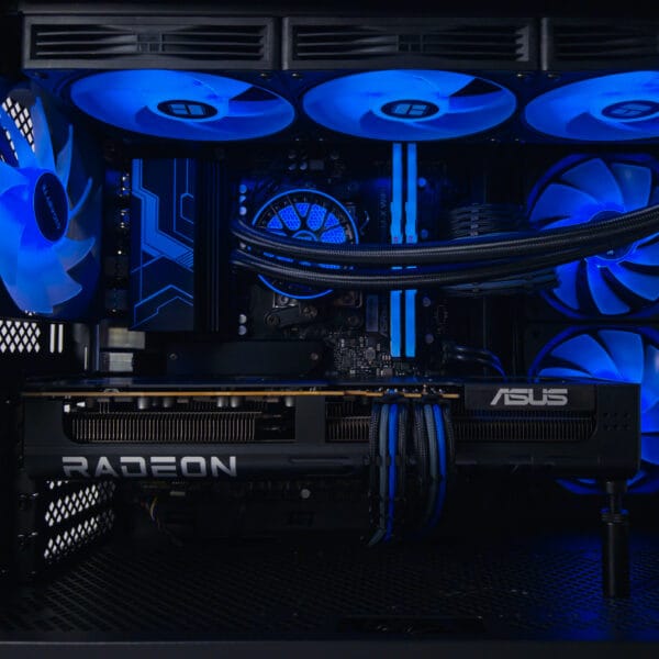 (P864) Stacionarus žaidimų-darbo kompiuteris Ryzen 7 7800X3D B850M WIFI 32GB DDR5 1TB SSD RX 9070 16GB - Image 3