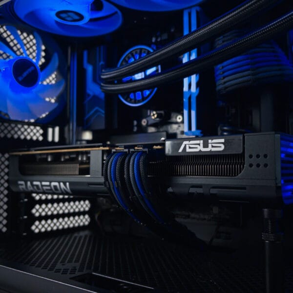 (P864) Stacionarus žaidimų-darbo kompiuteris Ryzen 7 7800X3D B850M WIFI 32GB DDR5 1TB SSD RX 9070 16GB - Image 4