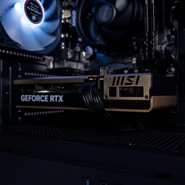 (P867) Stacionarus žaidimų-darbo kompiuteris Ryzen 5 5500 A520M 16GB DDR4 512GB NVMe SSD RTX 5060 8GB - Image 3