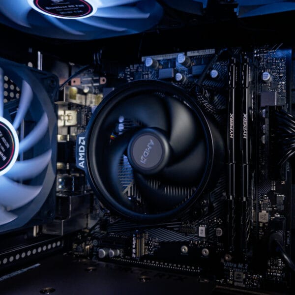 (P867) Stacionarus žaidimų-darbo kompiuteris Ryzen 5 5500 A520M 16GB DDR4 512GB NVMe SSD RTX 5060 8GB - Image 2