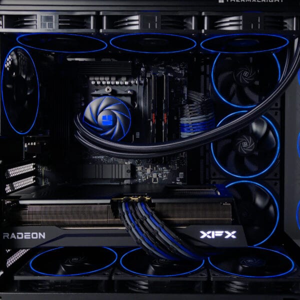 (P862) Stacionarus žaidimų-darbo kompiuteris Ryzen 7 7800X3D B850M WIFI 32GB DDR5 1TB SSD RX 9070 XT 16GB - Image 5