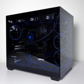 (P862) Stacionarus žaidimų-darbo kompiuteris Ryzen 7 7800X3D B850M WIFI 32GB DDR5 1TB SSD RX 9070 XT 16GB