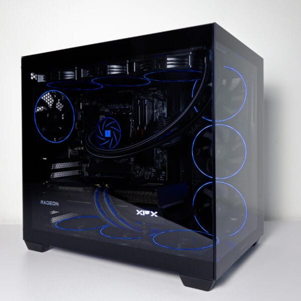 (P862) Stacionarus žaidimų-darbo kompiuteris Ryzen 7 7800X3D B850M WIFI 32GB DDR5 1TB SSD RX 9070 XT 16GB - Image 1