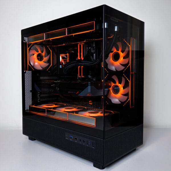 Stacionarus žaidimų-darbo kompiuteris Ryzen 7 7800X3D B650 WIFI 32GB DDR5 2TB NVMe SSD RTX 5070 12GB (P869) - Image 1