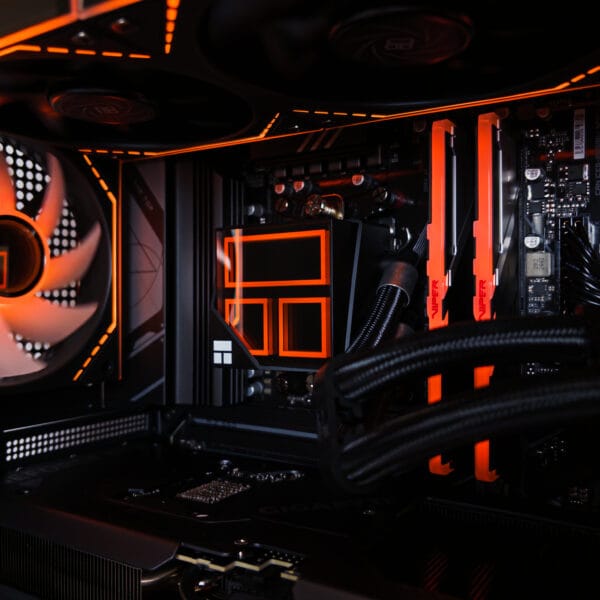 Stacionarus žaidimų-darbo kompiuteris Ryzen 7 7800X3D B650 WIFI 32GB DDR5 2TB NVMe SSD RTX 5070 12GB (P869) - Image 3