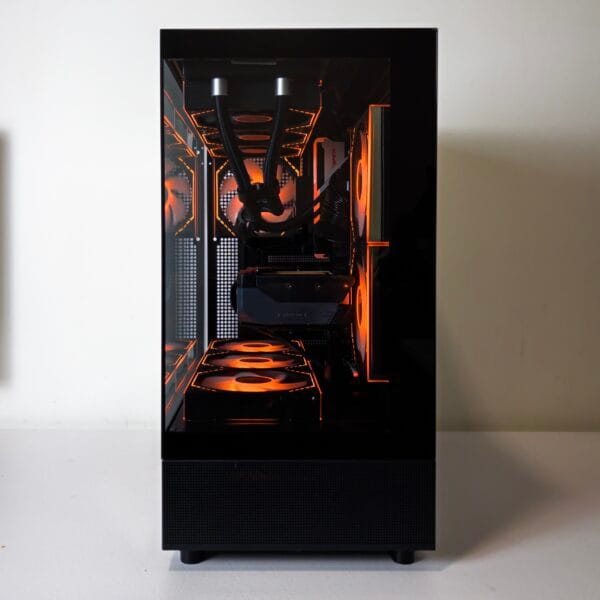 Stacionarus žaidimų-darbo kompiuteris Ryzen 7 7800X3D B650 WIFI 32GB DDR5 2TB NVMe SSD RTX 5070 12GB (P869) - Image 2