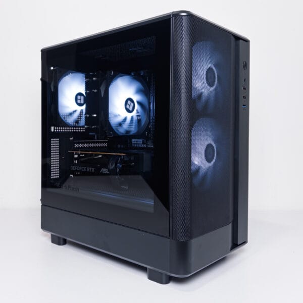 (P892) Stacionarus žaidimų-darbo kompiuteris Ryzen 5 5600 A520M 16GB DDR4 1TB NVMe SSD RTX 5060 8GB - Image 1