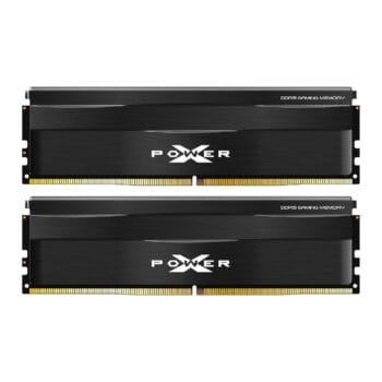 Silicon Power DDR5 32GB (2x16GB) Zenith 6000MT/s (PC5-48000) 288-pin CL36 1.35V UDIMM Desktop Memory Module RAM SU032GXLWU60FFDEEC Black