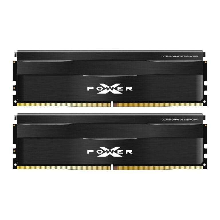 Silicon Power DDR5 32GB (2x16GB) Zenith 6000MT/s (PC5-48000) 288-pin CL36 1.35V UDIMM Desktop Memory Module RAM SU032GXLWU60FFDEEC Black