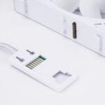 Korpuso aušintuvas Thermalright 120mm TL-M12QRW INFINITY MIRROR ARGB EASY CONNECT FAN White (Baltas) - Image 4