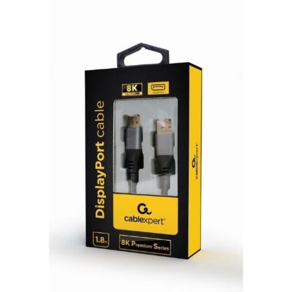 GEMBIRD DisplayPort 1.4 kabelis, 8K premium series, 1.8 m (CC-DP8K-6) - Image 2
