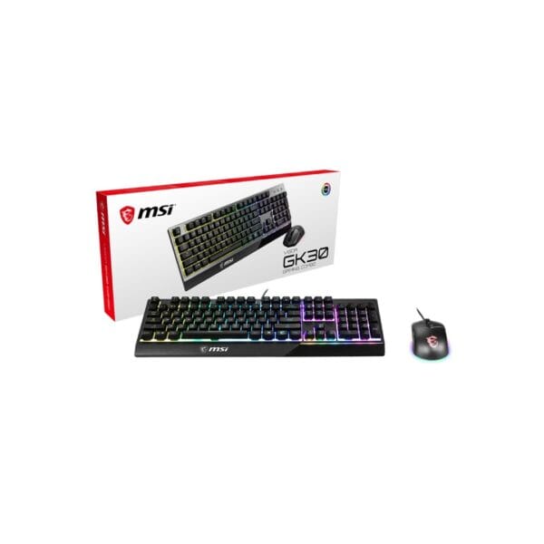 Žaidimų Klaviatūra su Pele MSI VIGOR GK30 (Keyboard and Mouse) - Image 2