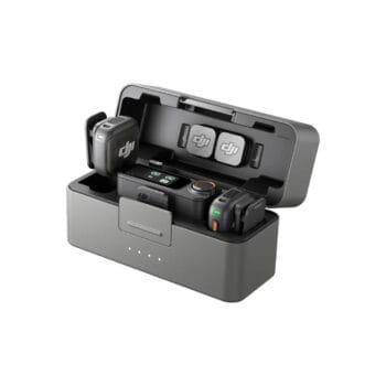 DJI Mic 3 Belaidžiai mikrofonai (2 TX + 1 RX + Charging Case)
