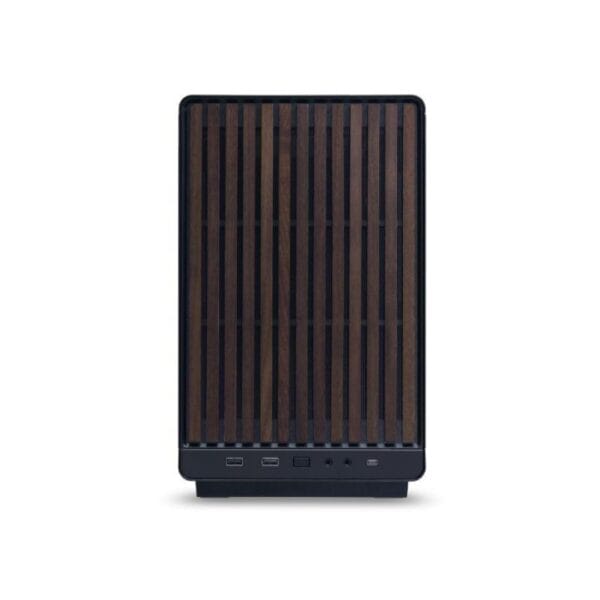 Kompiuterio korpusas Lian Li A3-mATX Black Wood TG Edition (Juodas) (G99.A3X-WDG.00) - Image 3