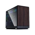 Kompiuterio korpusas Lian Li A3-mATX Black Wood TG Edition (Juodas) (G99.A3X-WDG.00)