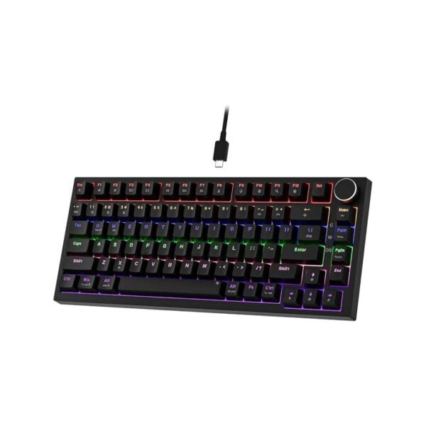 Žaidimų Klaviatūra Mechaninė 75% Newmen GM326 Red Switches - Image 1