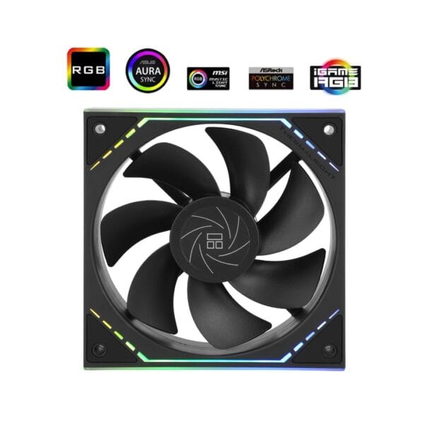 Korpuso aušintuvas Thermalright 120mm ARGB TL-M12R JUODAS 1vnt - Image 3