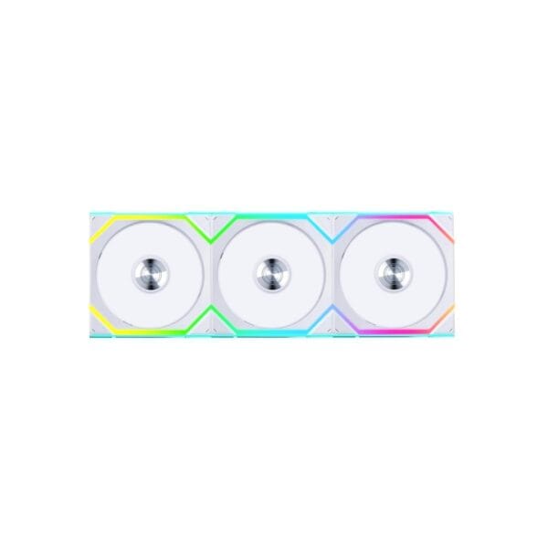 Korpuso aušintuvas Lian Li UNI FAN REVERSE SL WIRELESS 3x120mm White Case Fan (G99.12RSL1W3W.00) - Image 3