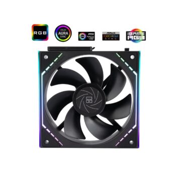 Korpuso aušintuvas Thermalright 120mm ARGB TL-M12QR JUODAS 1vnt