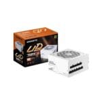 GIGABYTE UD750GM PG5 V2 ICE 750W 80+ Gold Fully Modular ATX 3.1 ir PCIe Gen 5.1 PSU