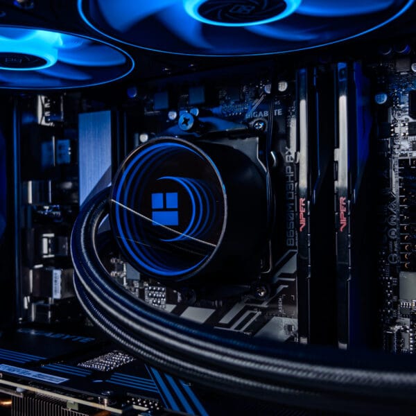 (P873) Stacionarus žaidimų-darbo kompiuteris Ryzen 7 8700F B650M WIFI 32GB DDR5 1TB SSD RTX 5070 12GB - Image 2