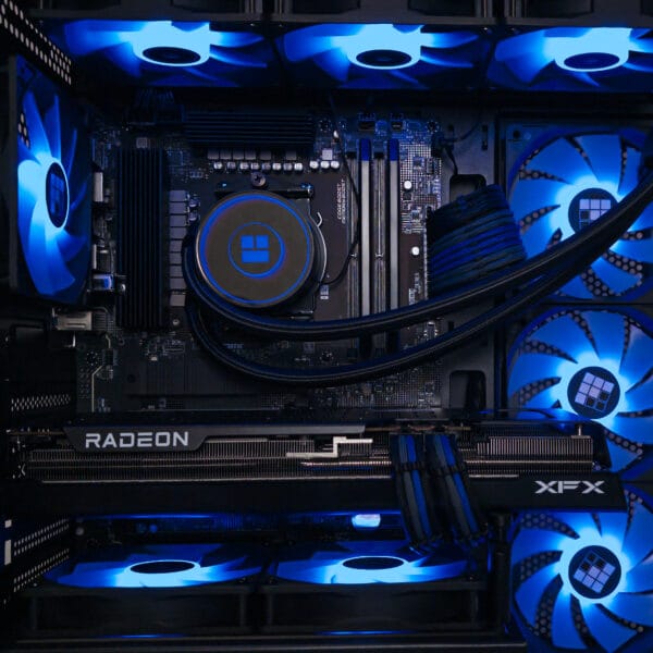 (P874) Stacionarus žaidimų-darbo kompiuteris Ryzen 5 7600X B850M WIFI 32GB DDR5 1TB SSD RX 7800 XT 16GB - Image 3