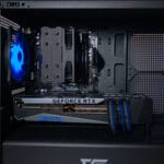 (P875) Stacionarus žaidimų-darbo kompiuteris Ryzen 5 5600X A520M 32GB DDR4 1TB SSD RTX 3070 Ti 8GB - Image 2