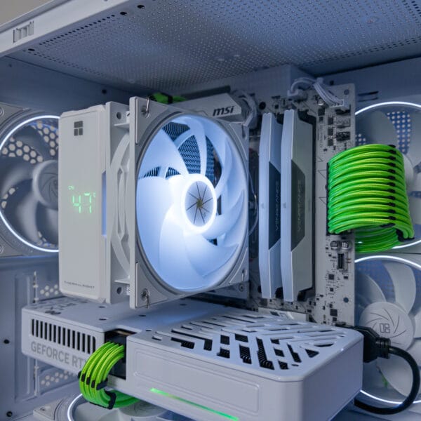 (P877) Stacionarus žaidimų-darbo kompiuteris Ryzen 5 7500F B850M WIFI 32GB DDR5 1TB SSD RTX 5060 Ti 16GB GDDR7 - Image 4